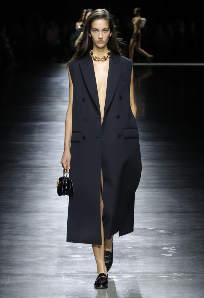 Gucci Sabato De Sarno Debut a Clean Sweep With Young, Leggy Looks